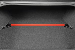 Toyota 86 Strut Brace - Rear - Perrin Performance - Shock Tower - Red - `13-`25 Toyota 86 Strut Brace - Rear - Perrin Performance - Shock Tower - Red - `13-`25